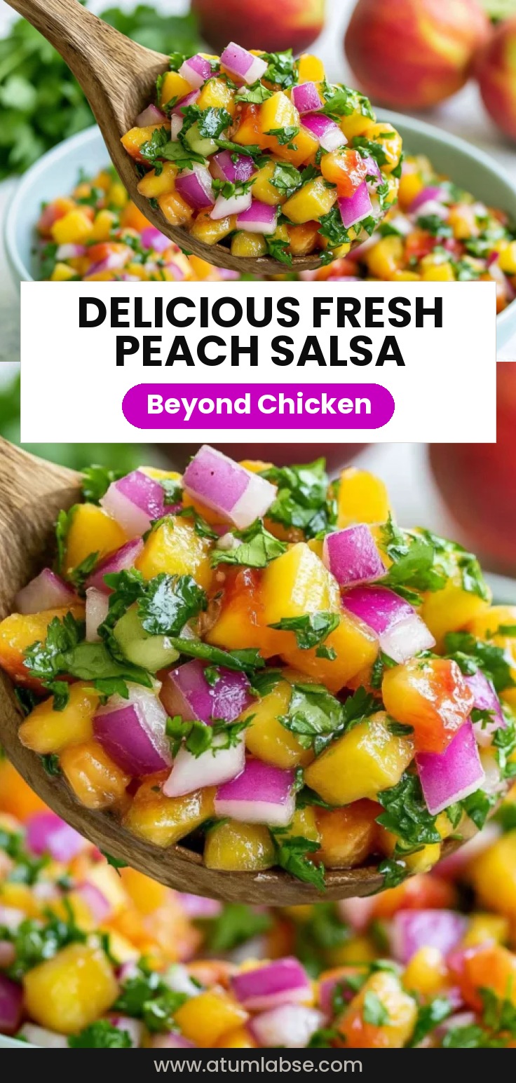 Fresh Peach Salsa