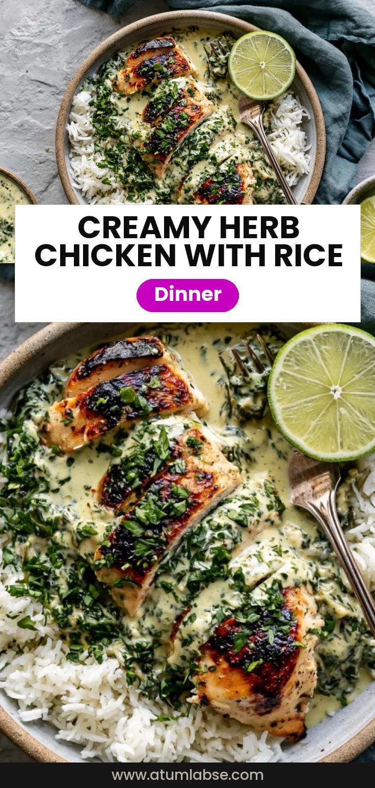Creamy Herb Chicken & Basmati Rice