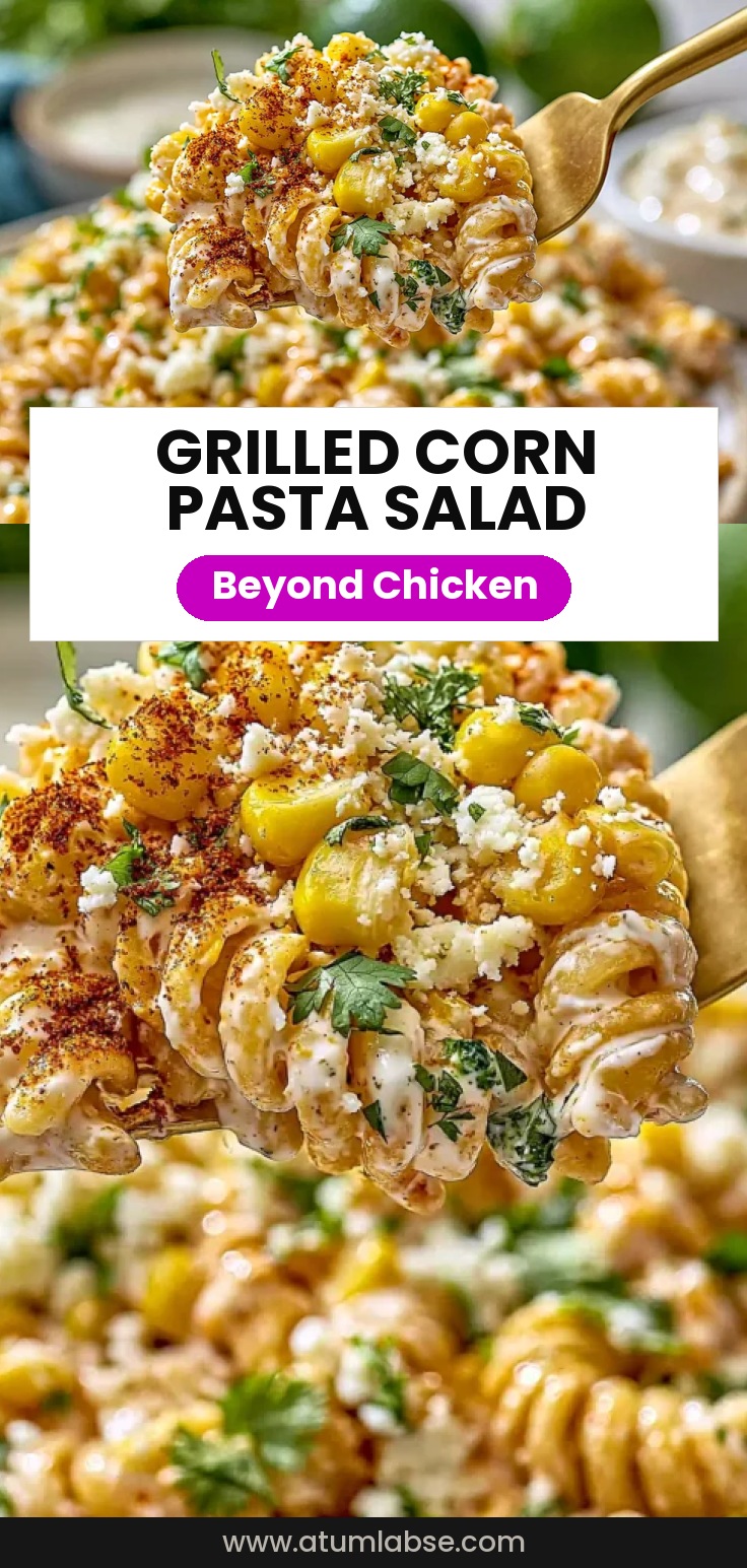 Grilled Corn Elote Pasta Salad Greek Yogurt