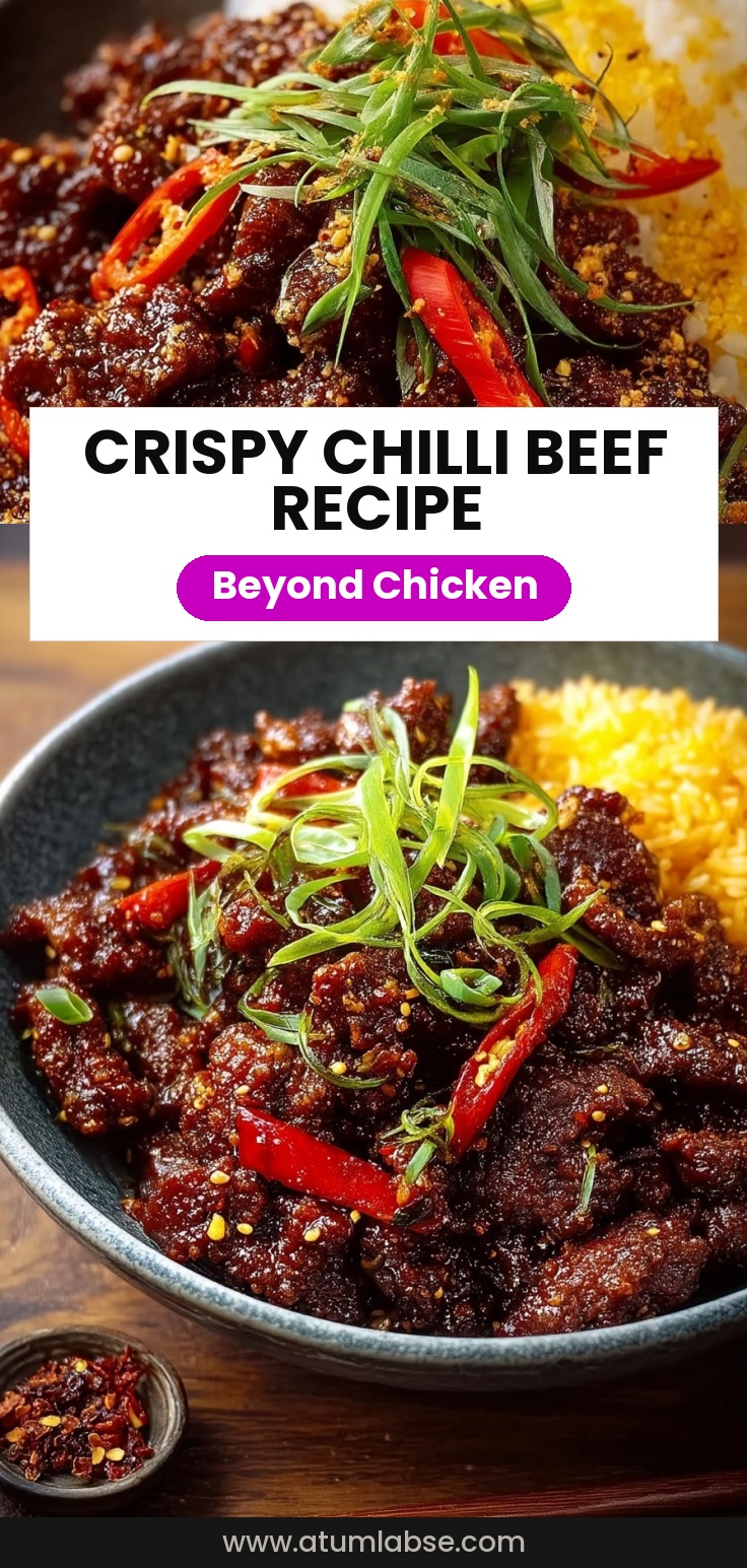 Crispy Chilli Beef Recipe